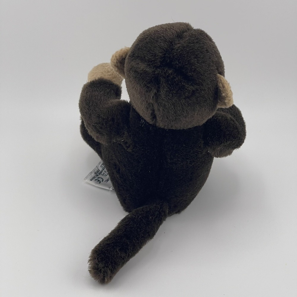 Russ Berrie Luv Pets Joy Brown Monkey Miniature Stuffed Animal Plush 7 in - Picture 4 of 9